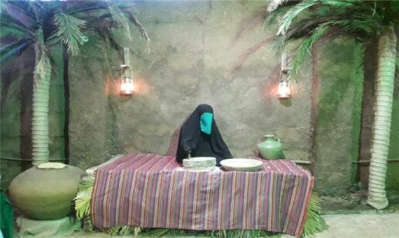 برپایی نمایشگاه بصری منزل حضرت زهرا(س) برای اولین بار در فومن