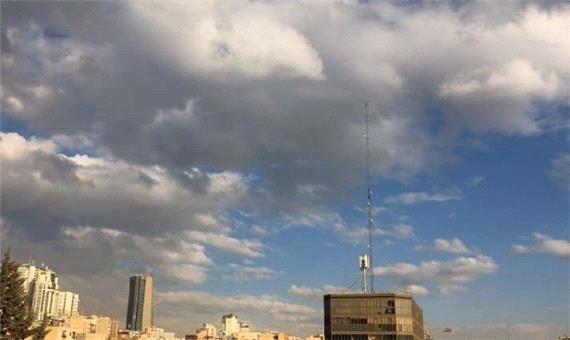 وقتی باد نقاب خاکستری را از رخ آسمان پایتخت برداشت + فیلم