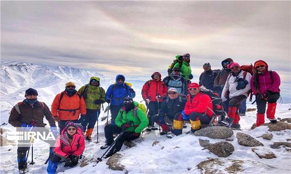 کوهنوردان خراسان شمالی به بیش از 60 قله صعود کردند