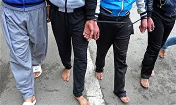 دستگیری 3 شرور خیابانی در مه ولات