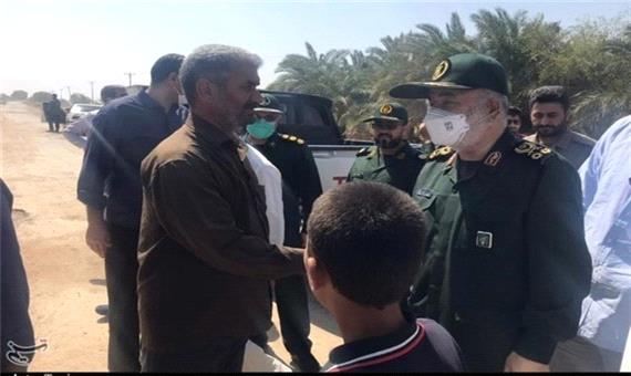 سردار سلامی: تا پایان تنش آبی در خوزستان می‌مانیم