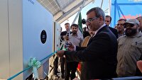 افتتاح نیروگاه خورشیدی با مشارکت ۱۰۰ مددجوی خلیل‌آبادی