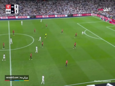گل اول رئال مادرید توسط امباپه اما آفساید!