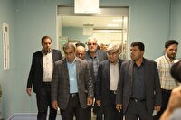 بازدید استاندار خراسان رضوی از  بیمارستان ۱۰۰ تخت خوابی چناران