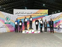 درخشش بانوان خراسان رضوی در مسابقات کشوری اسکیت کراس