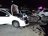 سه مصدوم و یک فوتی در برخورد پژو پارس با پژو۲۰۷ در جاده بجنورد