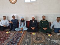 دیدار بخشدار رخ تربت حیدریه با روستائیان اهل سنت