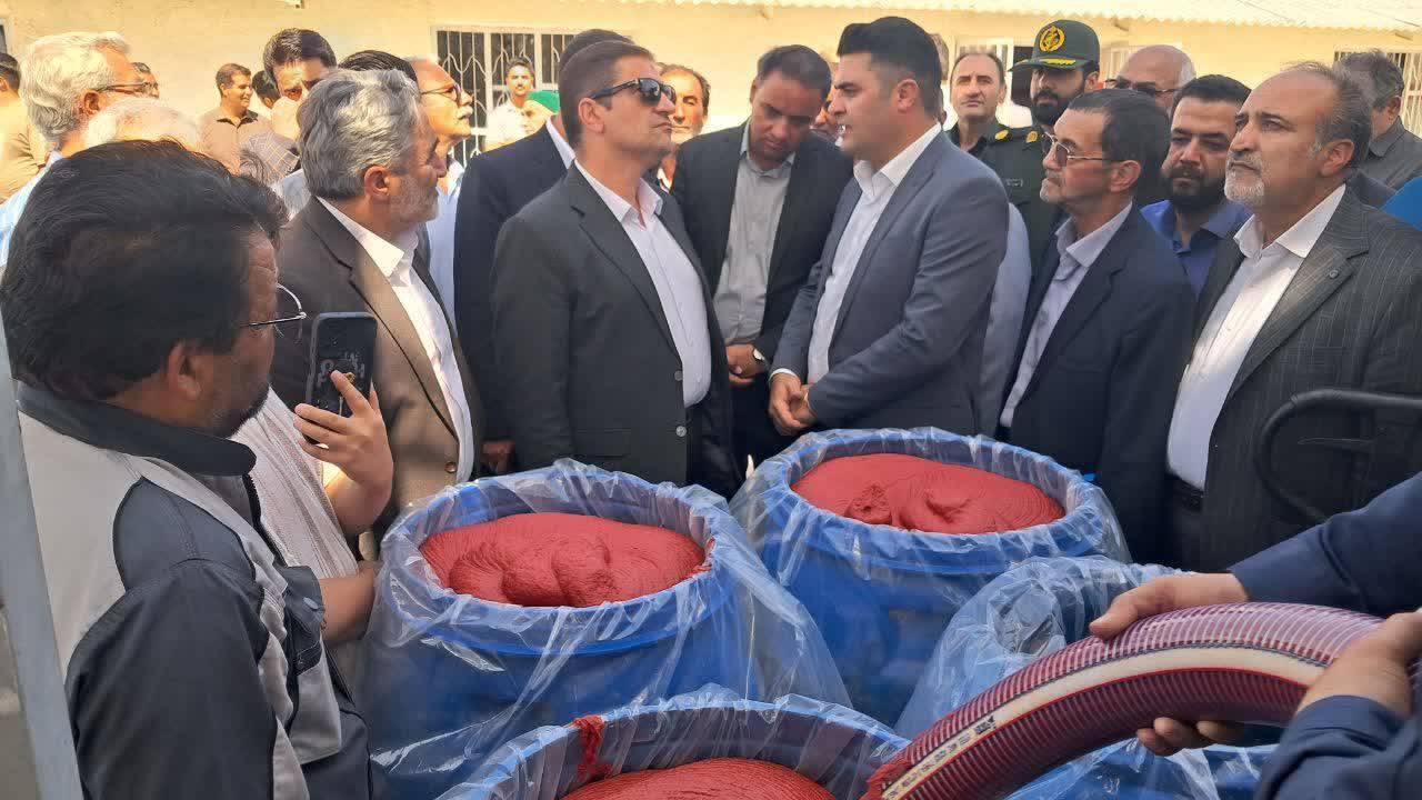 افتتاح کارخانه تولید رب در فریمان
