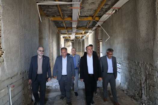 بازدید استاندار خراسان جنوبی از آموزشگاه دکتر گنجی در شهرک امام علی(ع) بیرجند