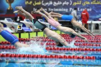 درخشش شناگران مدرسه موج مشهد در لیگ شنای باشگاه‌های کشور