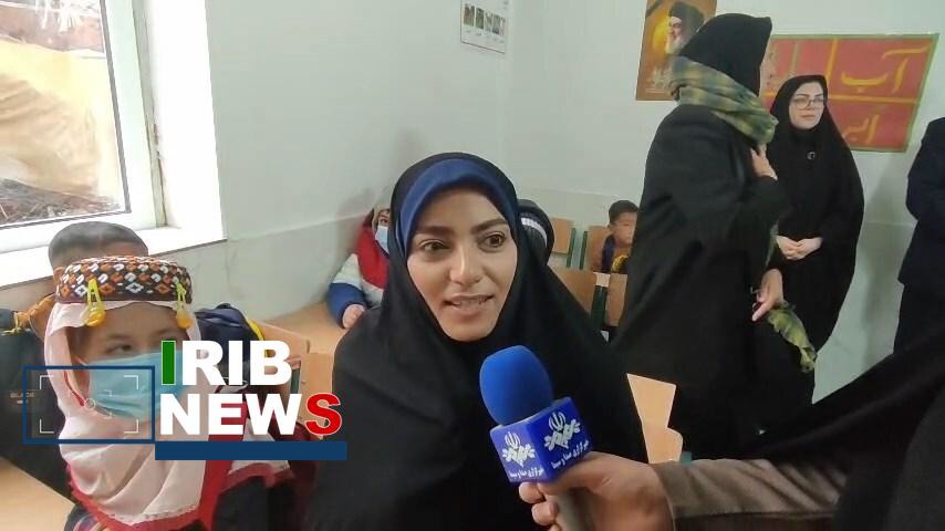 مدرسه ۲ کلاسه خیرساز در مانه به بهره برداری رسید