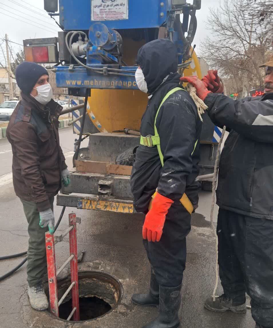 رفع ۴۸۶ حادثه فاضلاب در خراسان شمالی