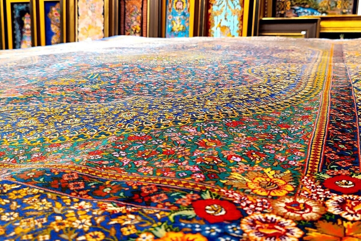 آغاز به کار شانزدهمین نمایشگاه تخصصی فرش دستباف در مشهد