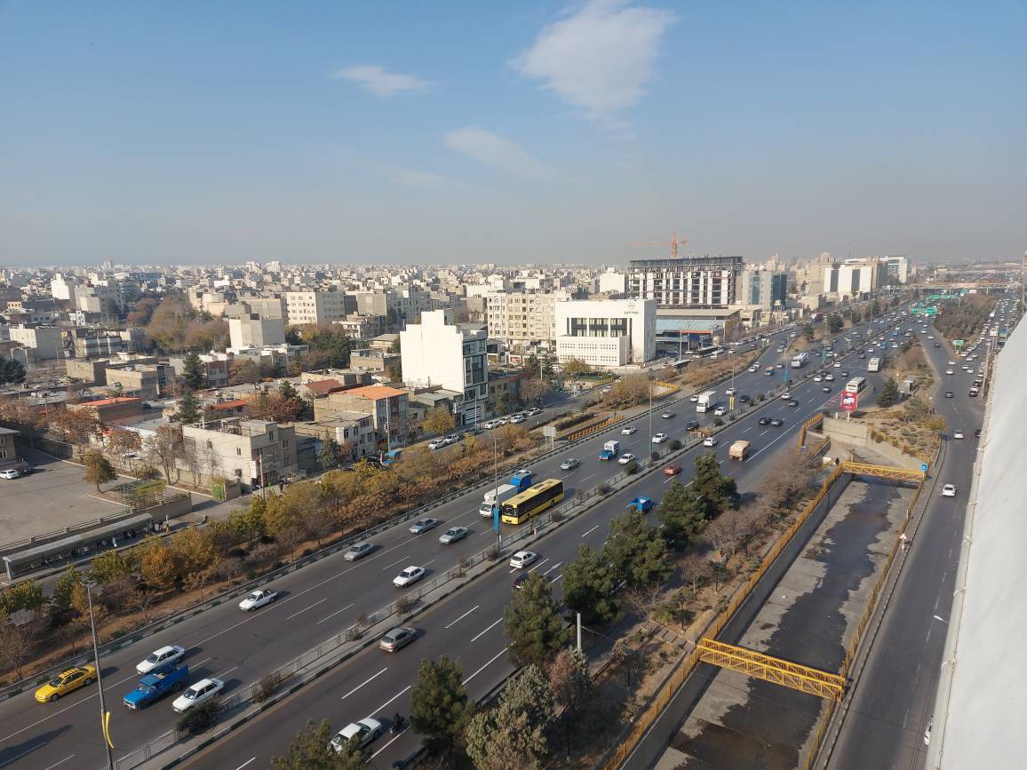 هوای مشهد امروز ۲۳ بهمن در وضعیت سالم