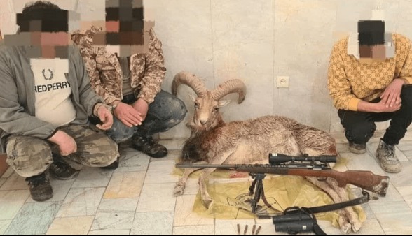 دستگیری شکارچیان غیرمجاز در میان‌جلگه