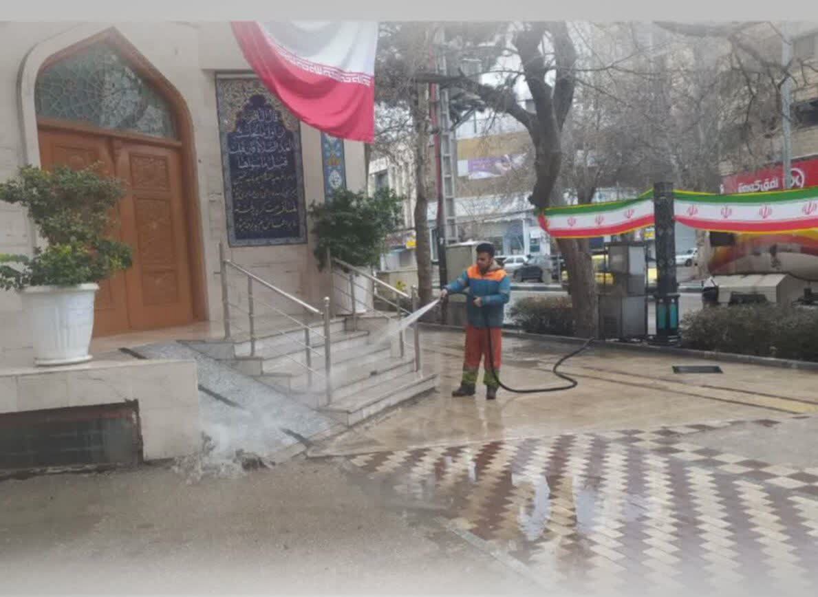 آماده‌سازی شهر بجنورد برای استقبال از ماه مبارک رمضان