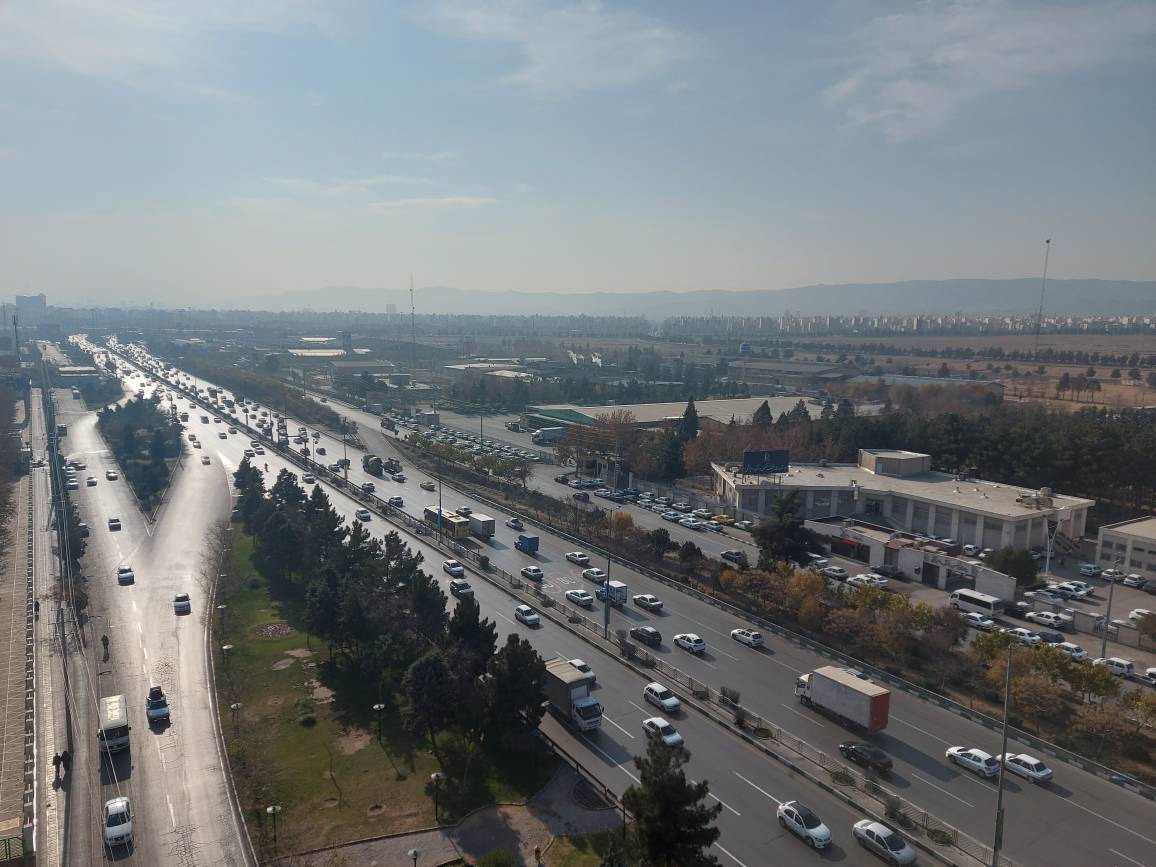 بازگشت هوای ناسالم به شهر مشهد، در اولین روز اسفند