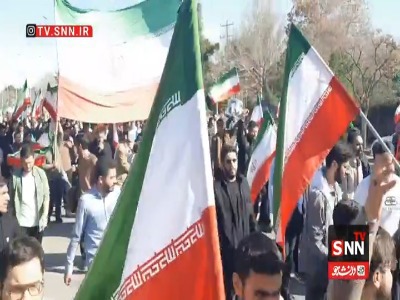 شعار دانشجویان علوم‌پزشکی مشهد برابر اقدامات مخرب دانشجونماها