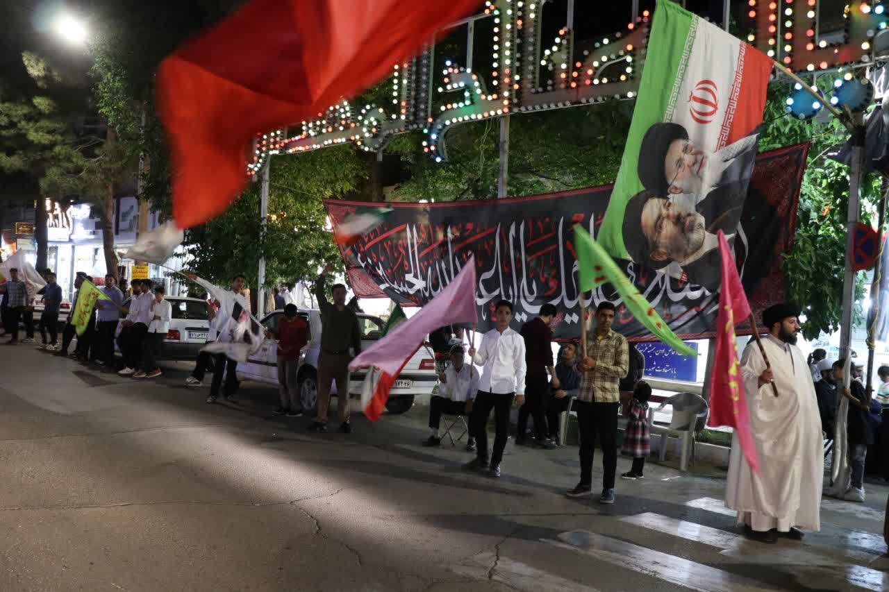 شهرستان مرزی تربت جام در نود و دومین شب از اجتماعات مردمی