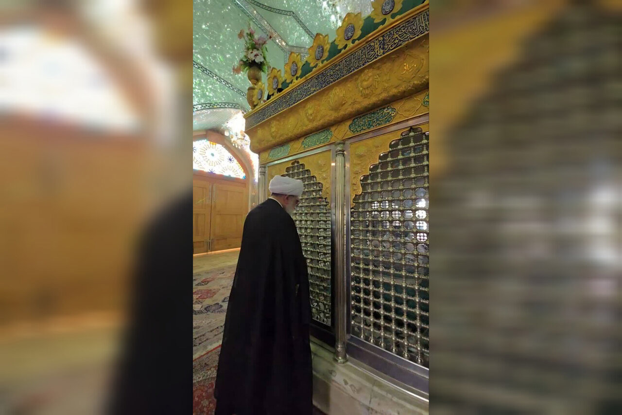 تشرف تولیت آستان قدس رضوی به زیارت بقاع متبرکه کاشمر