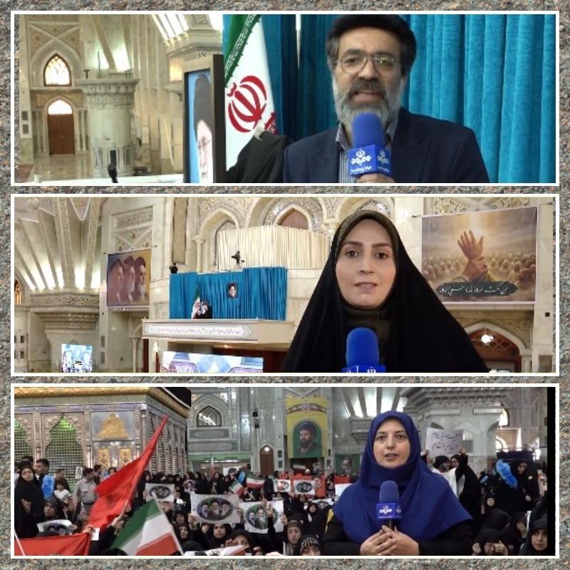 حضوری پرشور در سالگرد ارتحال امام