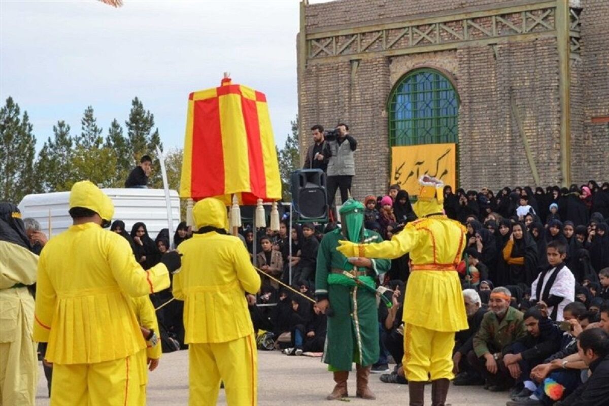 روایت اجنه در سوگ امام حسین(ع) در آیین تعزیه «زعفرجن» بشرویه