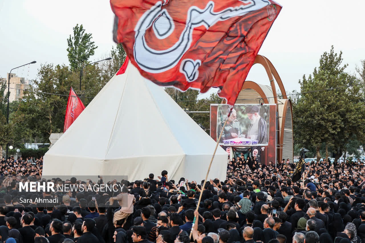 مراسم عزاداری عصر عاشورا در مشهد