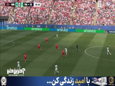 گل دوم فرانسه به نروژ توسط دمبله