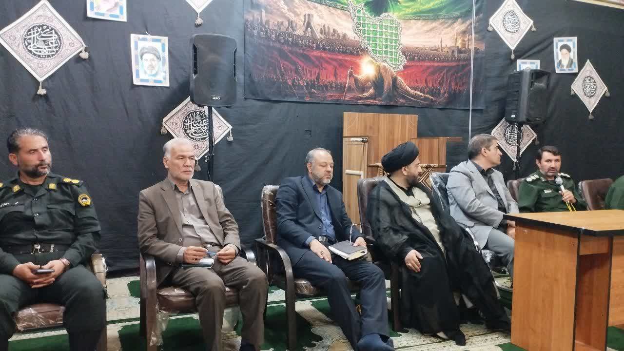 برگزاری جلسه هم‌اندیشی ستاد وداع با پیکر مطهر قائد شهید امت در فریمان