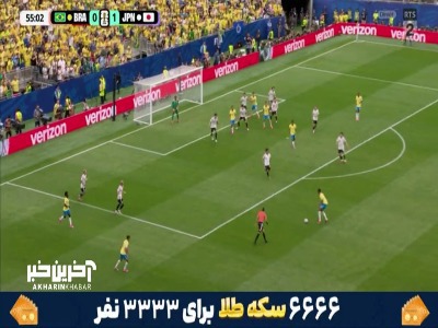 فشارها نتیجه داشت؛ گل اول برزیل به ژاپن توسط کاسمیرو