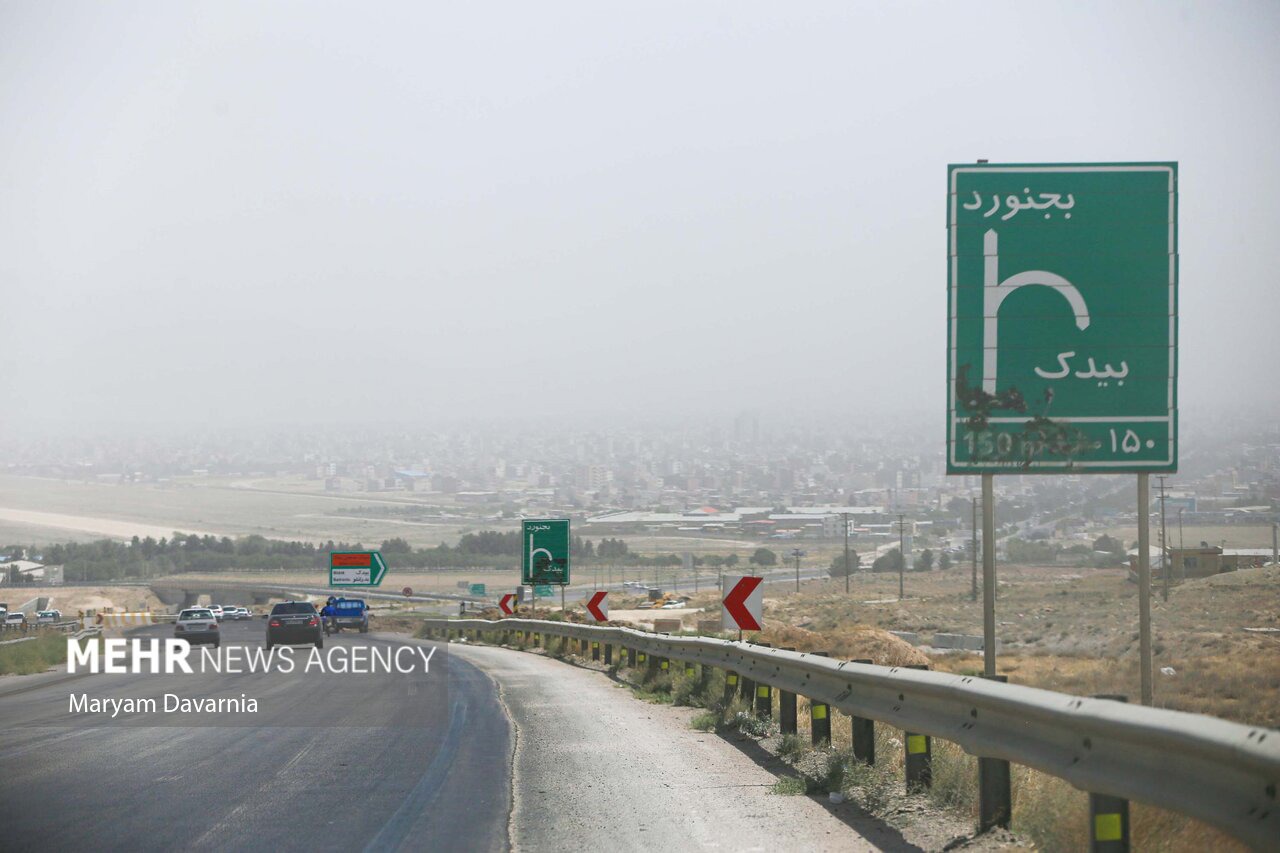 داداشی: وزش باد شدید و گردوخاک تا پنجشنبه در خراسان شمالی ادامه دارد