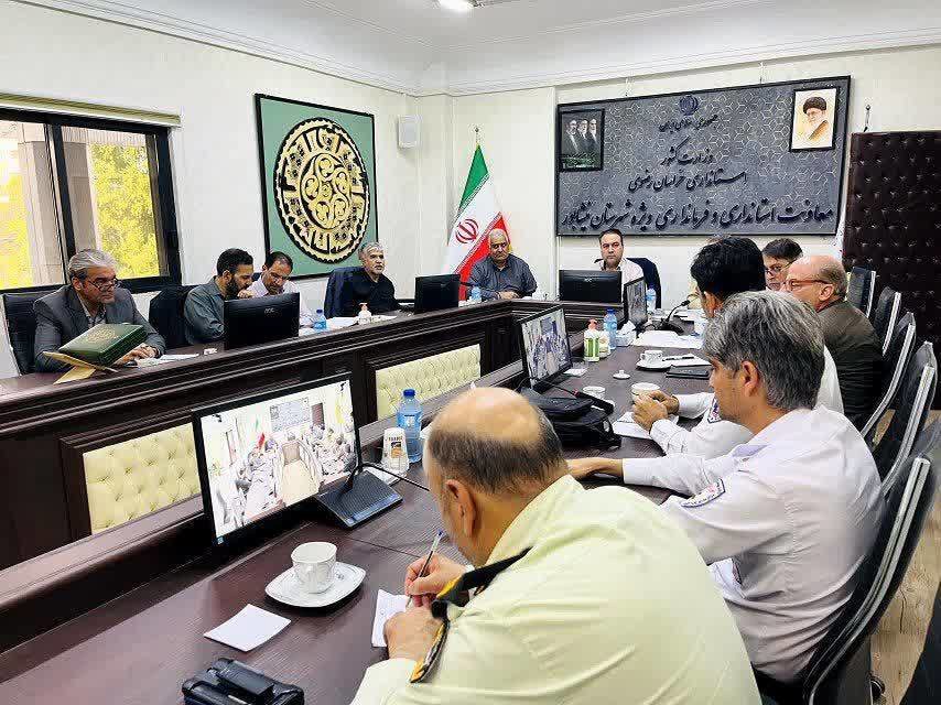 برپایی ۱۶ موکب پذیرایی از زائران بدرقه آقای شهید ایران در نیشابور