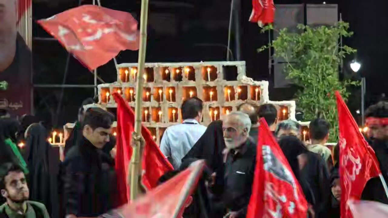 شام‌غریبان رهبر شهید در سطح شهر مشهد