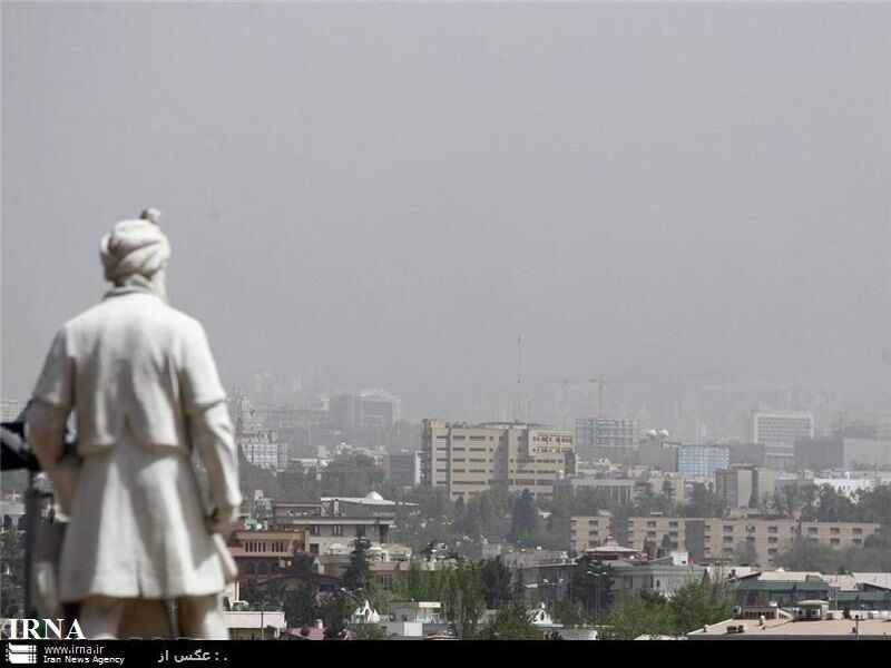 دومین روز آلودگی هوای مشهد با گردوغبار