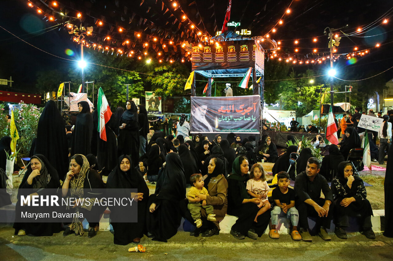 صد و چهلمین موج حضور بجنوردی ها در میدان