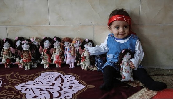 هنر کودکان خراسان جنوبی در خدمت فرهنگ اربعین