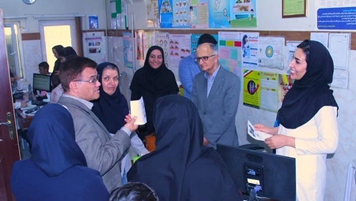 بازدید تیم نظارت وزارت بهداشت از اجرای برنامه پزشکی خانواده در اسلامشهر
