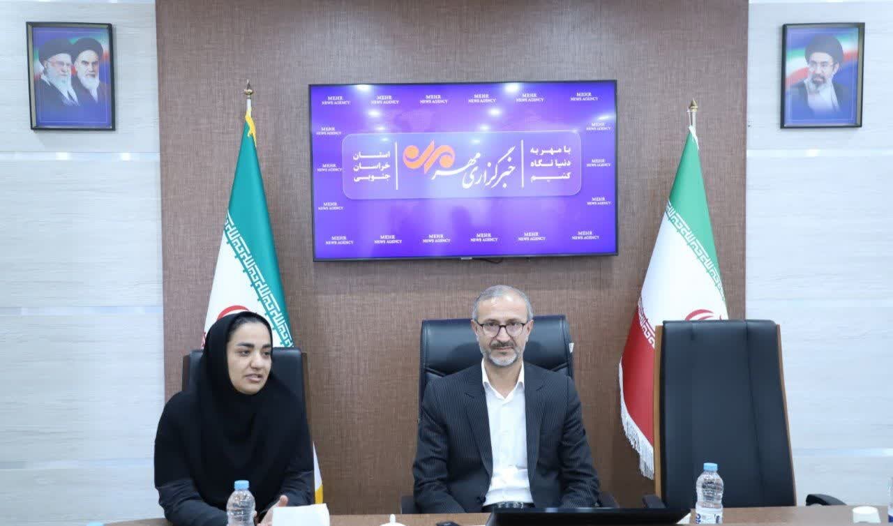رئیس کل دادگستری خراسان جنوبی از خبرگزاری مهر بازدید کرد