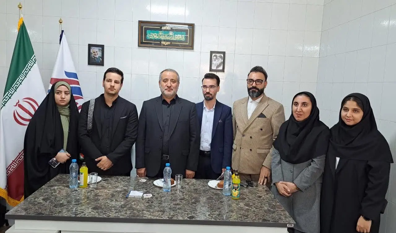 🎬بازدید استاندار خراسان جنوبی از پایگاه خبری ۷۲۴ پرس