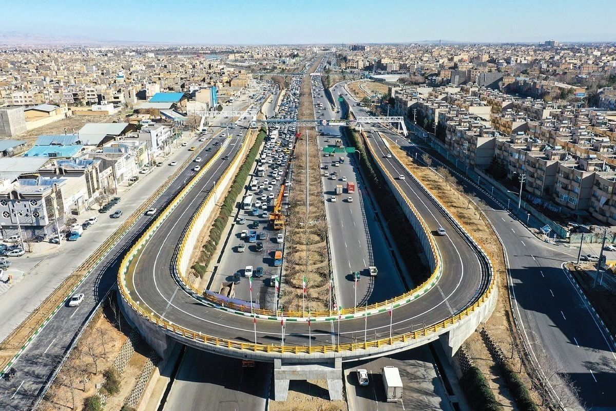 دوربرگردان غیرهمسطح شرقی ابوطالب مشهد بهره‌برداری شد | آخرین خبر