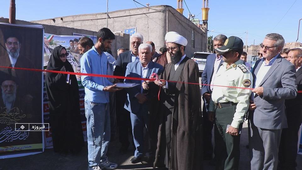 بهره برداری از طرح‌های هفته دولت با بیش از ۱۸۵ میلیارد تومان هزینه در شهرستان فیروزه