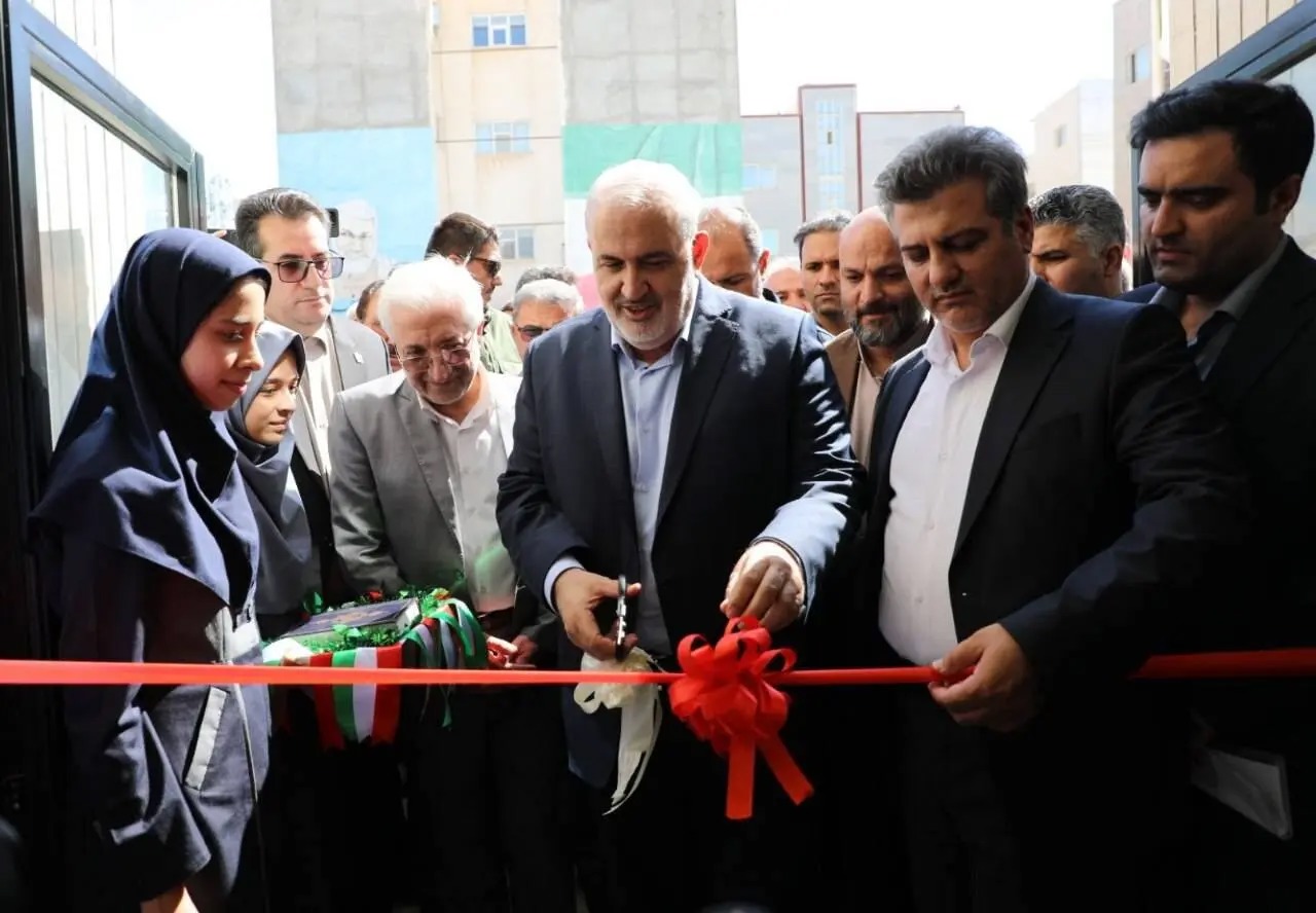 نخستین مدرسه سبز خراسان شمالی با حضور وزیر نیرو به بهره‌برداری رسید