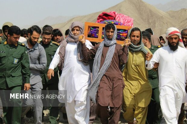 شهید «اهل سنت» راسک در خانه ابدی‌اش آرام گرفت