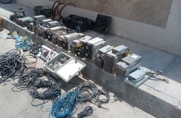 کشف ۱۳۵ دستگاه استخراج غیرمجاز رمزارز در استان خراسان رضوی
