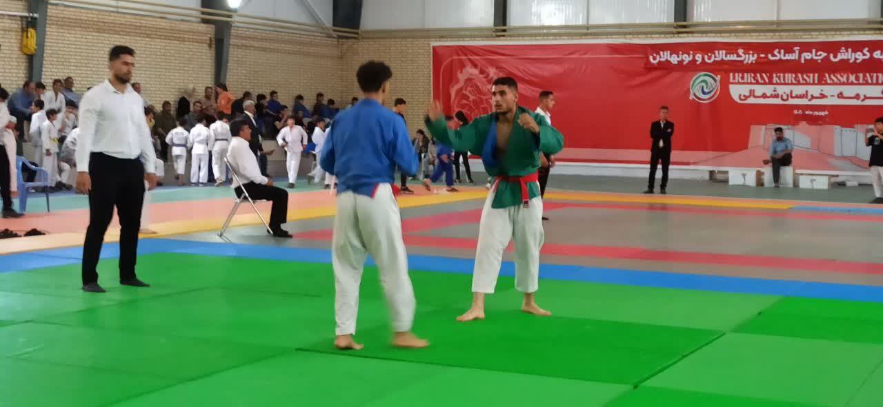 کسب ۱۲ مدال کوراش کاران گرمه در جام آساک