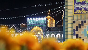 مراسم میلاد امام حسن عسکری (ع) در حرم ثامن الحجج (ع)