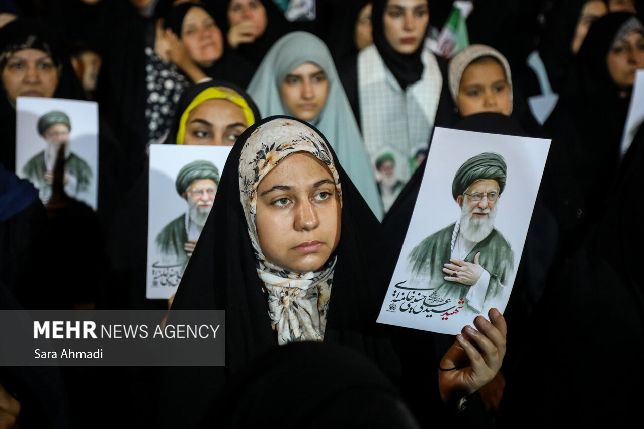 حضور بی‌پایان مشهدی‌ها در تجمعات شبانه
