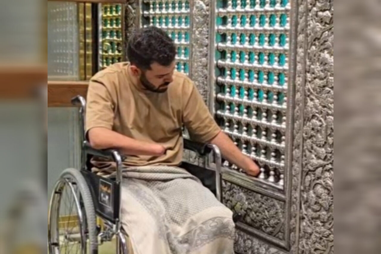 سرباز وطن؛ از پای لانچر تا ضریح مطهر امام رضاع)