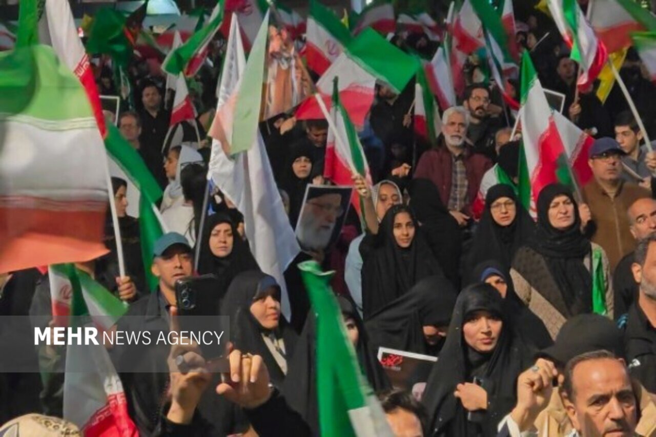 دویست و شانزدهمین شب اجتماع خونخواهی رهبر شهید در شیروان
