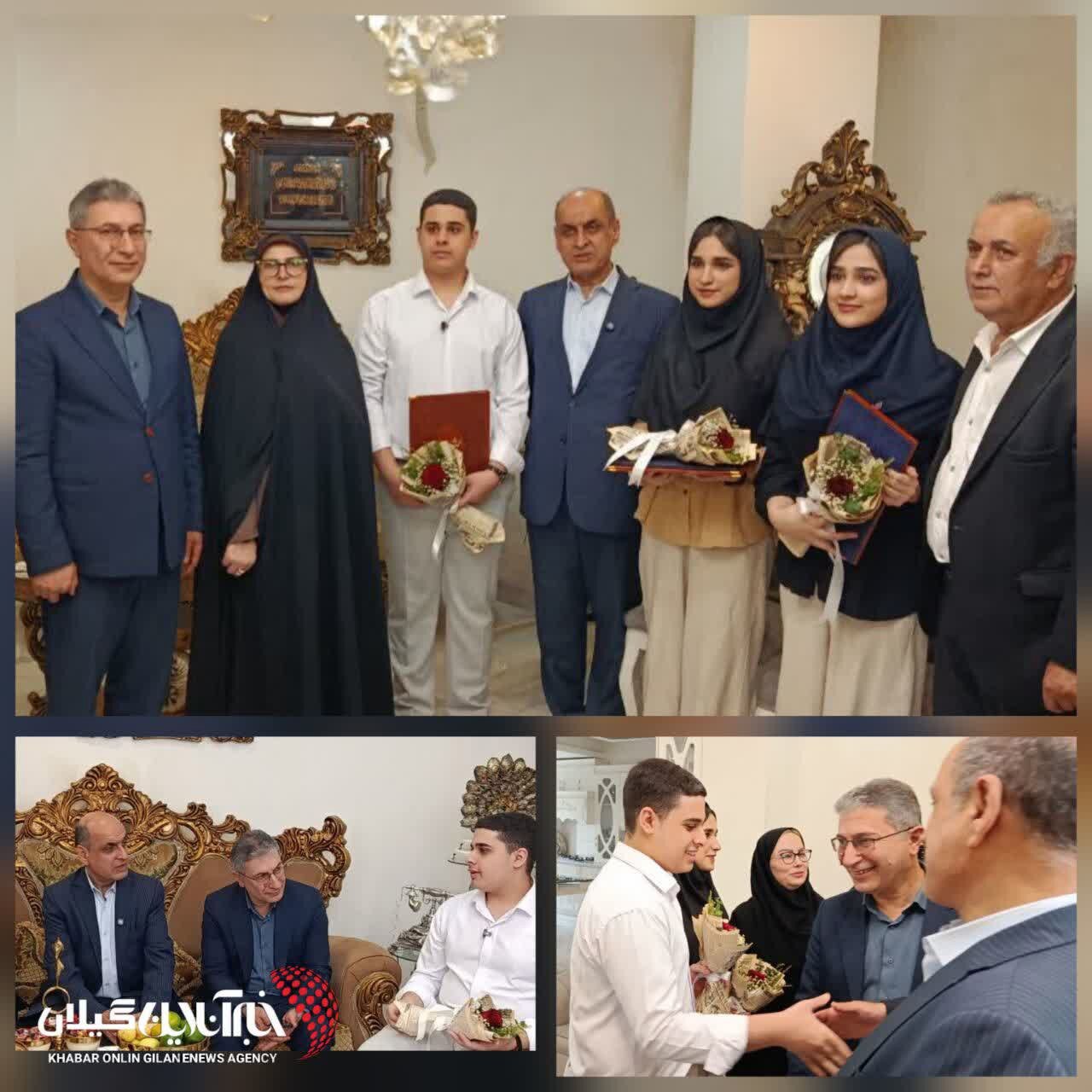 استاندار گیلان: موفقیت سه‌قلوهای صومعه‌سرایی، جلوه‌ای از ظرفیت علمی و نخبگانی استان است